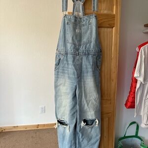 Light Blue Denim Overalls - Women Pants & Jumpsuits